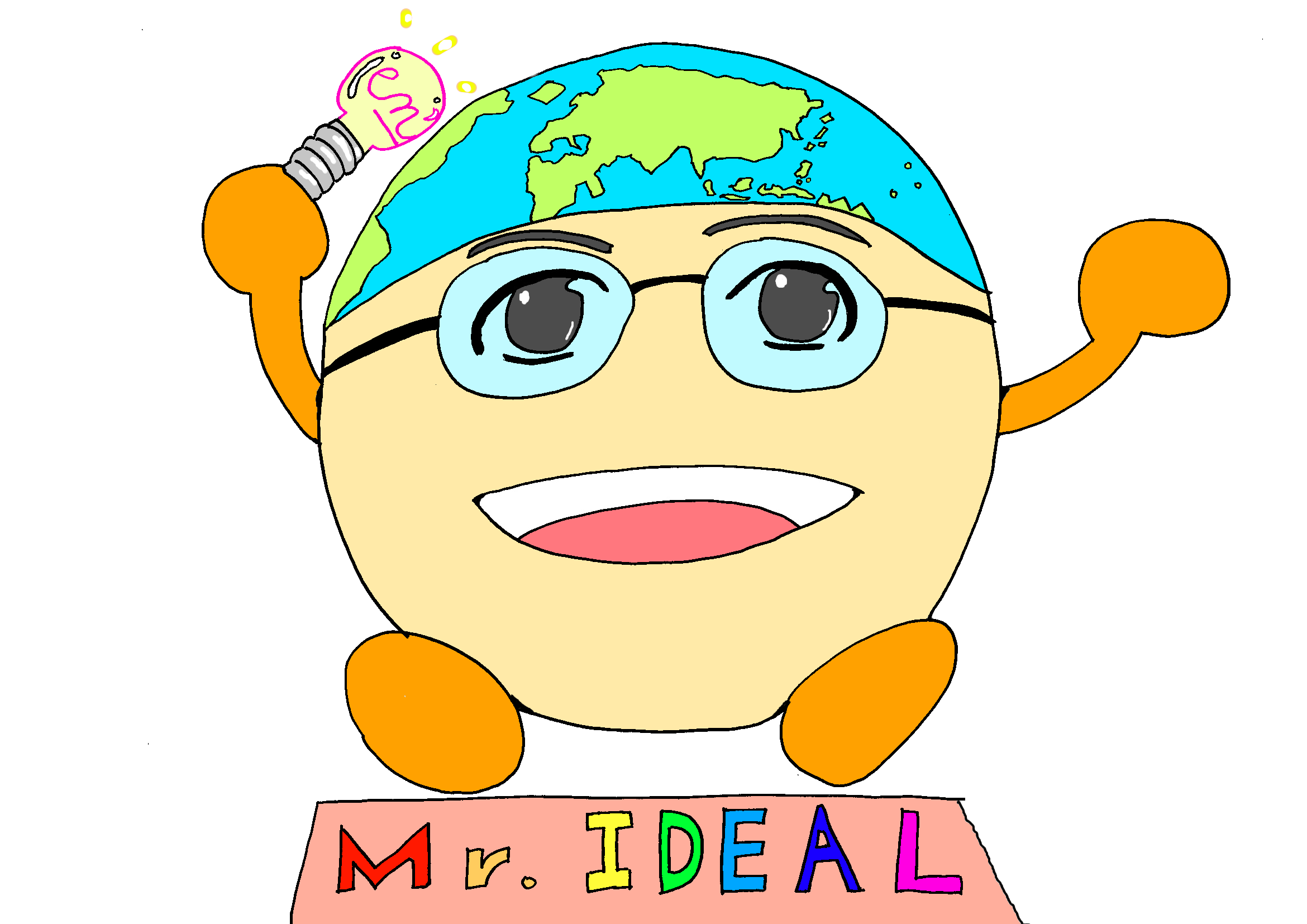 Mr. IDEAL マスコットキャラクター
